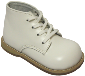 LEATHER BABY WALKING SHOES (0441501-2) IVORY